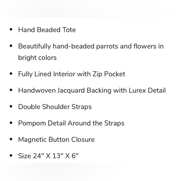 $149 Retail New! A&B Morning Glory tote - Picture 16 of 16